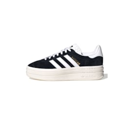 Tênis Adidas Gazelle Bold Feminino Preto/Branco HQ6912