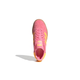 Tênis Adidas Gazelle Bold Feminino Rosa/Amarelo IF4498