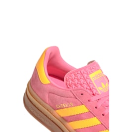 Tênis Adidas Gazelle Bold Feminino Rosa/Amarelo IF4498