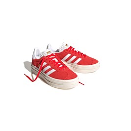 Tênis Adidas Gazelle Bold Feminino Vermelho/Branco
