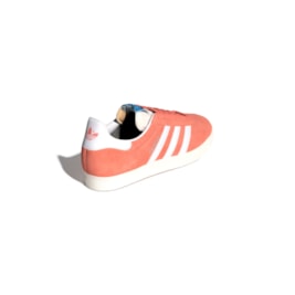 Tênis Adidas Gazelle Feminino Laranja/Branco IG6213