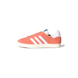 Tênis Adidas Gazelle Feminino Laranja/Branco IG6213