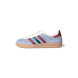 Tênis Adidas Gazelle Indoor Azul Claro/Bordô/Verde