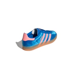 Tênis Adidas Gazelle Indoor Azul/Rosa IG6785