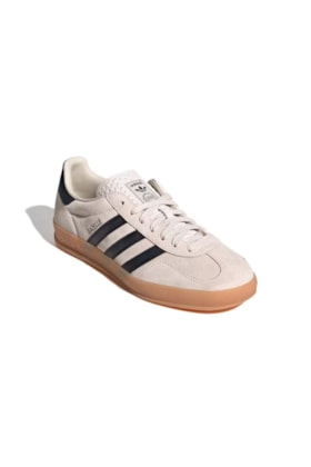 Tênis Adidas Gazelle Indoor Bege/Preto JH6194