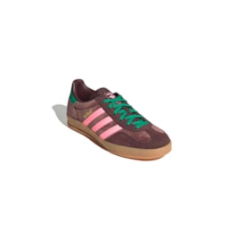 Tênis Adidas Gazelle Indoor Marrom/Rosa JI2714