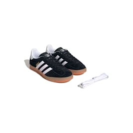 Tênis Adidas Gazelle Indoor Preto/Branco JI2060