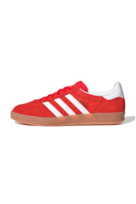 Tênis Adidas Gazelle Indoor Vermelho/Branco JI2063