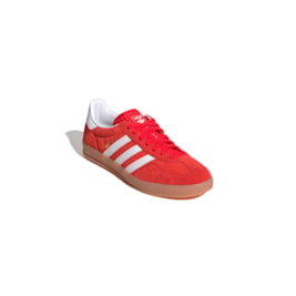 Tênis Adidas Gazelle Indoor Vermelho/Branco JI2063