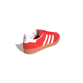 Tênis Adidas Gazelle Indoor Vermelho/Branco JI2063