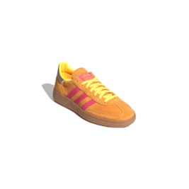 Tênis Adidas Handball Spezial Feminino Amarelo/Rosa JI1406