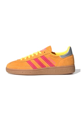 Tênis Adidas Handball Spezial Feminino Amarelo/Rosa JI1406