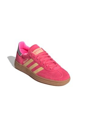 Tênis Adidas Handball Spezial Feminino Rosa/Amarelo JI1407