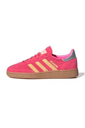 Tênis Adidas Handball Spezial Feminino Rosa/Amarelo JI1407