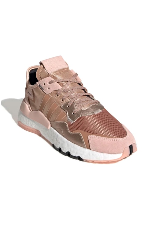 adidas nite jogger w rose gold metallic