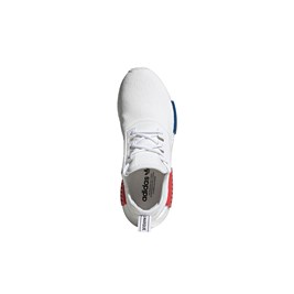 Tenis Adidas NMD R1 Branco/Vermelho/Azul