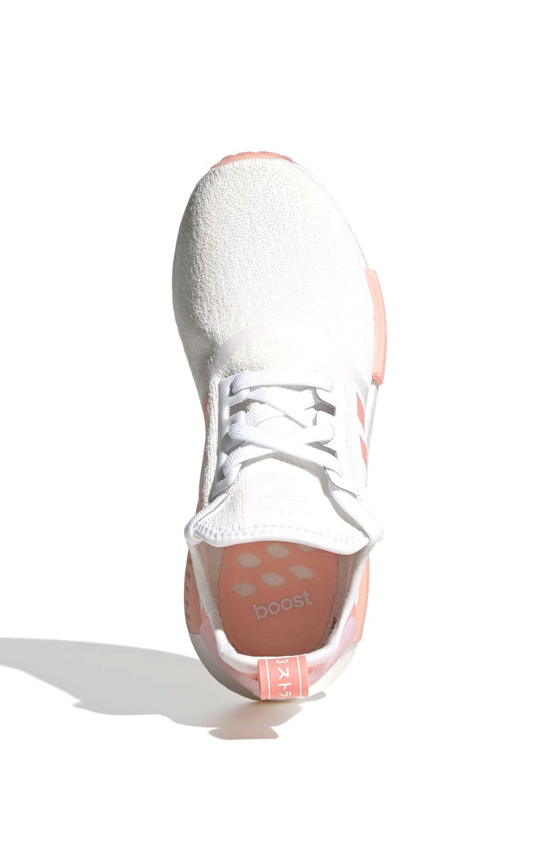 Adidas nmd r1 branco e outlet rosa