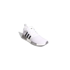 Tenis Adidas NMD R1 Primeblue Branco/Preto/Cinza