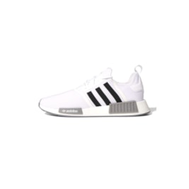 Tenis Adidas NMD R1 Primeblue Branco/Preto/Cinza