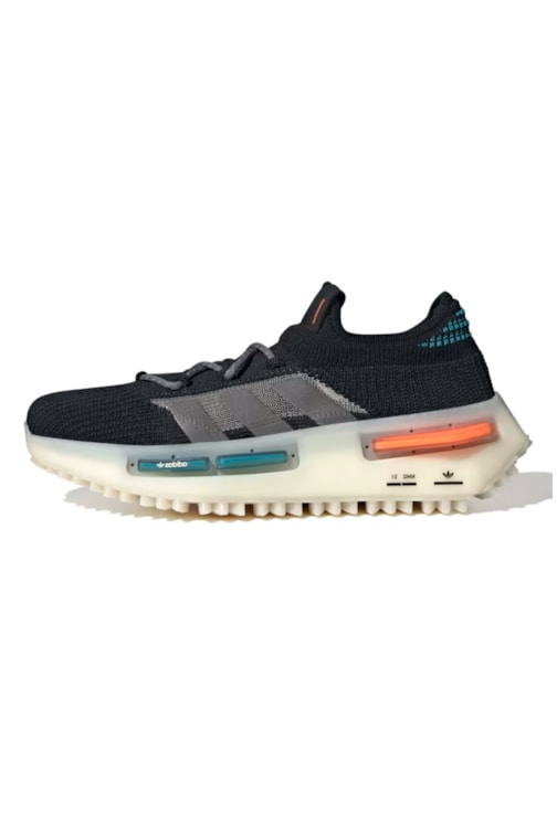 Tenis Adidas NMD S1 Preto/Cinza/Off-White