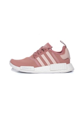 Tênis Adidas NMD R2 Primeknit White/Core Red Branco - NewSkull