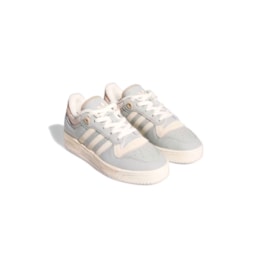 Tênis Adidas Rivalry 86 Low Prata/Creme/Bege IF5183