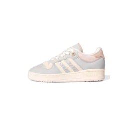 Tênis Adidas Rivalry 86 Low Prata/Creme/Bege IF5183