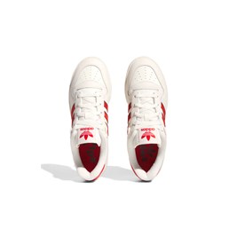 Tênis Adidas Rivalry Low Branco/Vermelho