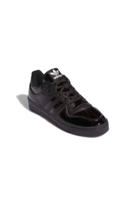 Tênis Adidas Rivalry Low PV Preto/Rosa IH8065