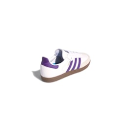 Tênis Adidas Samba ADV Branco/Roxo IE6613