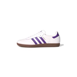 Tênis Adidas Samba ADV Branco/Roxo IE6613