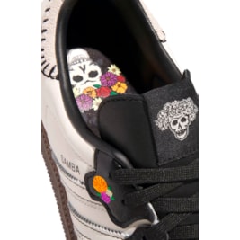 Tênis Adidas Samba OG " Dia de los Muertos" Branco/Preto JI3931