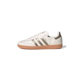 Tênis Adidas Samba OG Bege/Prata IG1964