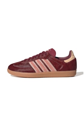 Tênis Adidas Samba OG Bordo/Marrom JP5330