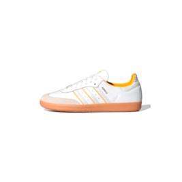 Tênis Adidas Samba OG Branco/Amarelo ID1479