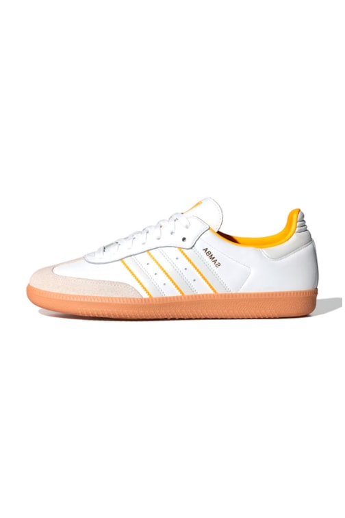 Tênis Adidas Samba OG Branco/Amarelo ID1479