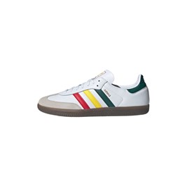 Tênis Adidas Samba OG Branco/Amarelo/Verde IH3118