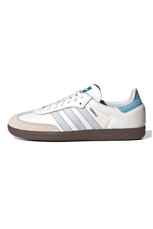 Tênis Adidas Samba OG Branco/Azul ID2055