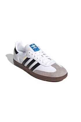 Tênis Adidas Samba OG Branco/Preto JK3367