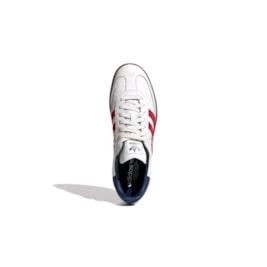 Tênis Adidas Samba OG Feminino Branco/Vermelho/Azul IH4881