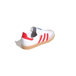 Tênis Adidas Samba OG J Branco/Vermelho JI4463