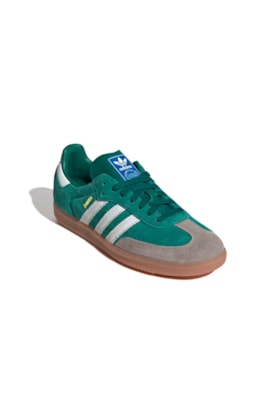 Tênis Adidas Samba OG Verde/Branco JK3371