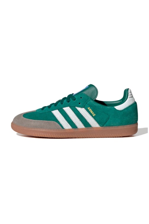 Tênis Adidas Samba OG Verde/Branco JK3371