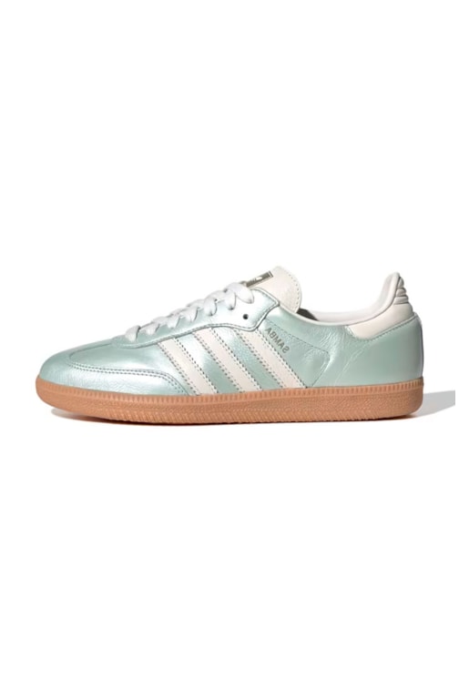 Tênis Adidas Samba OG Verde Claro Metálico IG1965