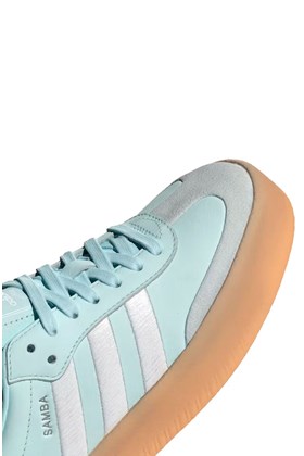 Tênis Adidas Sambae Feminino Azul Claro/Prata ID0435