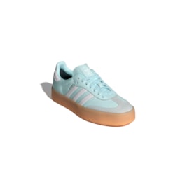 Tênis Adidas Sambae Feminino Azul Claro/Prata ID0435