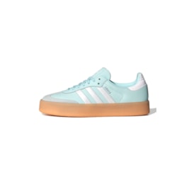 Tênis Adidas Sambae Feminino Azul Claro/Prata ID0435