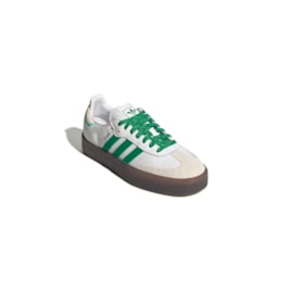 Tênis Adidas Sambae Feminino Branco/Verde IE9105