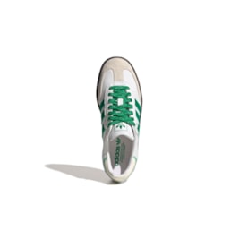 Tênis Adidas Sambae Feminino Branco/Verde IE9105