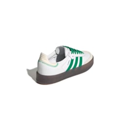 Tênis Adidas Sambae Feminino Branco/Verde IE9105